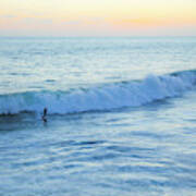 Oceanside California Big Wave Surfing 86 Poster