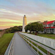 Ocracoke Lighthouse 2012-10 06 Poster