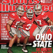 Ohio State University, 2010 College Football Preview Issue Sports Illustrated Cover Poster