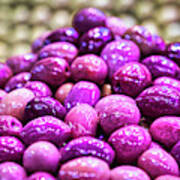 Olives In The Meknes Medina Market - Morocco Poster