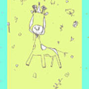 On Your Birthday, Giraffe A Lot Poster