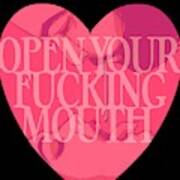 Open Your Mouth Poster