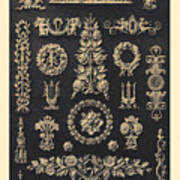 Ornament-xixth Century-empire Style Poster