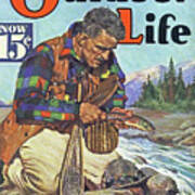 Outdoor Life Magazine Cover June 1938 Poster