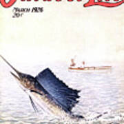 Outdoor Life Magazine Cover March 1926 Poster