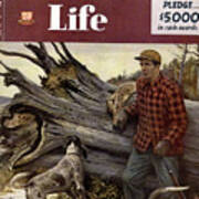 Outdoor Life Magazine Cover March 1946 Poster