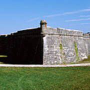 Outer Wall Of A Fort, Castillo De San Poster