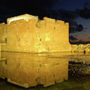 Paphos Medieval Castle Poster