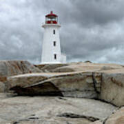 Peggy's Cove Lighthouse 2 Poster