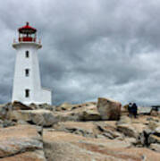 Peggy's Cove Lighthouse Poster