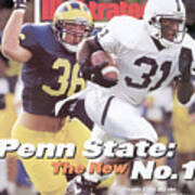 Penn State University Freddie Scott Sports Illustrated Cover Poster