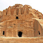 Petra, Jordan - Cave Dwellings Poster