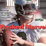 Philadelphia Eagles Qb Jim Mcmahon Sports Illustrated Cover Poster