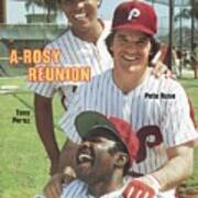 Philadelphia Phillies Tony Perez, Pete Rose, And Joe Morgan Sports Illustrated Cover Poster