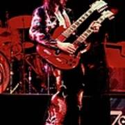 Photo Of Jimmy Page And Led Zeppelin Poster