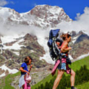 Piedmont, Monterosa Ski, Italy Poster