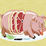 Pig For Dinner Poster