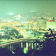 Pittsburgh Pennsylvania Skyline At Night Poster