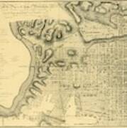 Plan Of The City Of Philadelphia And Its Environs Shewing The Improved Parts, 1796 Poster