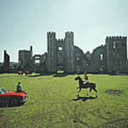 Polo At Cowdray Park Poster