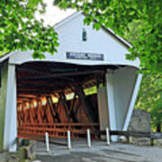 Potters Covered Bridge Noblesville, Indiana Poster