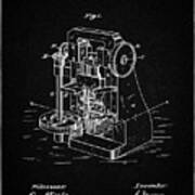 Pp757-vintage Black Bullet Machine Patent Poster Poster
