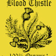 Premium Blood Thistle Poster