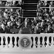 President John F. Kennedy Makes Poster