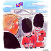 Presidential Visit To The Uk Poster