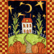 Pumpkin Moon Poster