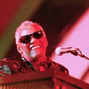 Ray Charles Closes Playboy Jazz Festival Poster