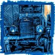 Reo Speed Wagon Blue Grunge Poster