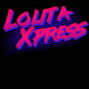 Retro Lolita Express Poster