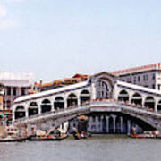 Rialto Bridge - Venice, Italy Poster