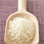 Rice In A Spoon Poster