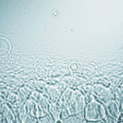 Ripples On Water Surface, Close-up Poster