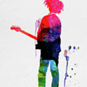 Robert Smith Watercolor Poster