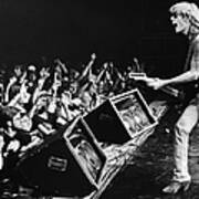 Rock Singer Tom Petty In Concert Poster
