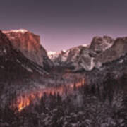 Romance Of Yosemite Poster