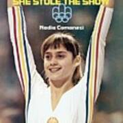 Romania Nadia Comaneci, 1976 Summer Olympics Sports Illustrated Cover Poster