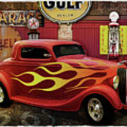 Route 66 Garage Poster
