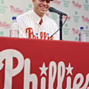 Roy Halladay Press Conference Poster