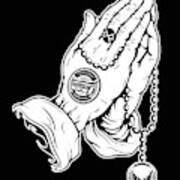 Rubino Prayer Hands Praying Poster