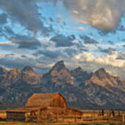 Rustic Wyoming Poster