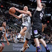 Sacramento Kings V San Antonio Spurs Poster