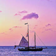 Sailboat In Keywest Poster