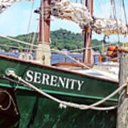 Sailing Serenity Poster