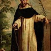 'saint Dominic', Ca. 1655, Flemish School, Oil On Canvas, 273 Cm X 176 Cm, P0... Poster