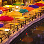 San Antonio River Walk Poster