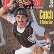 San Diego Padres Benito Santiago, 1989 Mlb Baseball Preview Sports Illustrated Cover Poster